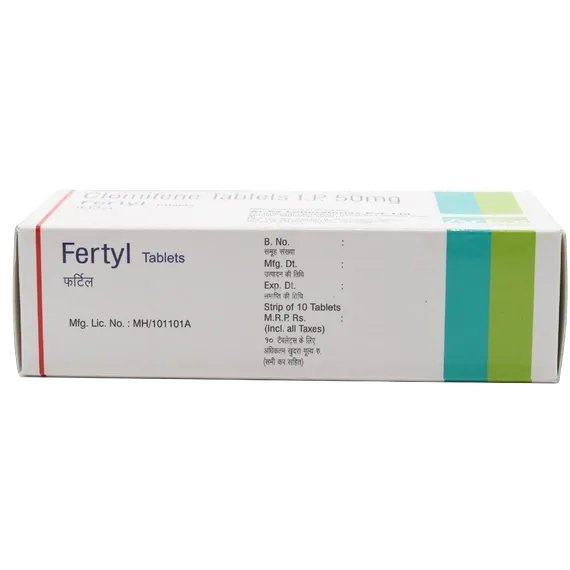 fertyl 50mg tablet 10's